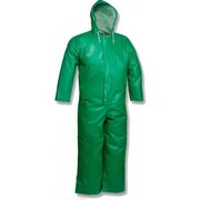 Tingley Rubber Tingley® V41108 SafetyFlex® Zipper Fly Front Hooded Coverall, 3XL V41108.3X